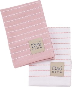 Ποτηρόπανα (Σετ 2τμχ) Das Home Kitchen 0823