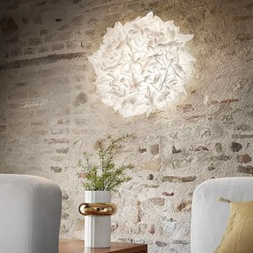 Φωτιστικό Οροφής - Τοίχου Veli Foliage Large White Decor Slamp Plastic