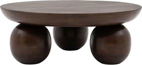 ΤΡΑΠΕΖΆΚΙΑ ΣΑΛΟΝΙΟΎ ATMOSPHERA ABEKAS BROWN COFFEE TABLE