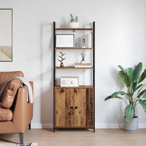 vidaXL Βιβλιοθήκη 6 επιπέδων 60 x 24 x 161 εκ Επεξεργασμένο Ξύλο
