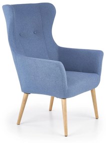 COTTO leisure chair, color: blue DIOMMI V-CH-COTTO-FOT-NIEBIESKI