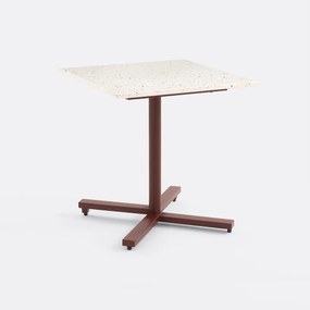 Τραπέζι κήπου με αναδιπλούμενη επιφάνεια από terrazzo, OPALA