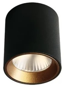 Σποτ Φωτιστικό Downlight LED 7W 3000K IP20 Μαύρο Z12107 K-B Zambelis-Z12107 K-B-Μαύρο Z12107 K-B