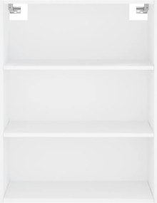 vidaXL Ντουλάπι Λευκό 69,5x34x180 εκ. από Επεξεργασμένο Ξύλο