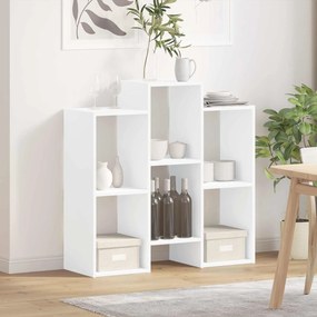 vidaXL Πλαϊνό γραφείο Λευκό 90 x 30 x 90 cm