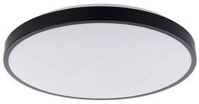 Φωτιστικό Οροφής - Πλαφονιέρα Agnes Round 8183 Led 22W 4000K Φ33,5cm Black Nowodvorski Μέταλλο,Πλαστικό