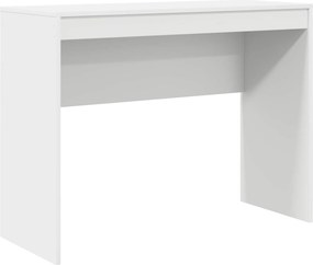 vidaXL Γραφείο με συρτάρι με ράφι με αποθήκευση 2 pcs Λευκό