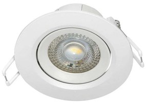 Σποτ Χωνευτό VK/04108/W/C 9x4,5cm 5W 4000K White VKLed Στρόγγυλο