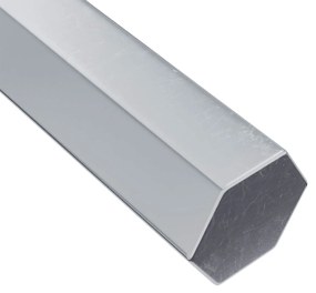 vidaXL Εξαγωνικό Κλειδί 12 pcs Ασημί 32 x 86 χιλ. Ατσάλι