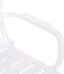 ΠΟΛΥΘΡΟΝΑ ΣΑΛΟΝΙΟΥ ΠΟΛΥΠΡΟΠΥΛΕΝΙΟΥ KORVER HM6333.01 ΛΕΥΚΗ 63.5x65x76Υεκ.