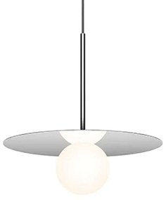 Φωτιστικό Οροφής Bola Disc 12 10670 30,5x10,2cm Dim Led 390lm 6W Chrome Pablo Designs