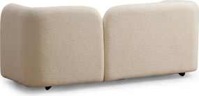 2-Seat Sofa Victoria Bouclette - Cream Cream