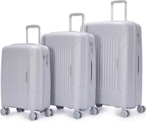 Stewehome Σετ βαλίτσες μεγάλο μεσαίο και καμπίνας από πολυπροπυλένιο