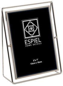 Κορνίζα FAM301 13x18cm Silver Espiel Μέταλλο