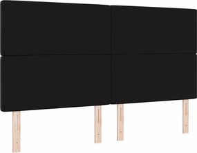 vidaXL Κεφαλάρι Μαύρο 180 cm Βελούδο