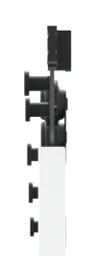 vidaXL Συρόμενη Πόρτα με Σετ Υλικών 'ORKDAL' Λευκή 73.5 x 198.5 εκ.