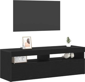 vidaXL Ντουλάπι TV Μαύρη Οξυά 120 x 35 x 40 εκ. Επεξεργασμένο ξύλο