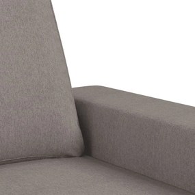 Σετ Σαλονιού 3 Τεμαχίων Taupe Υφασμάτινο