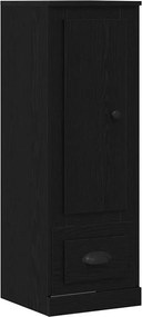 vidaXL Highboard Μαύρη Οξυά 36 x 35.5 x 103.5 εκ. Επεξεργασμένο ξύλο