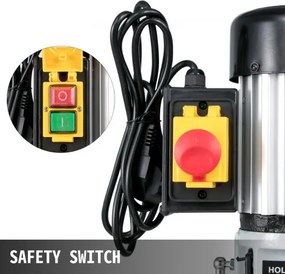 VEVOR Mortise Machine Hollow Chisel Mortiser 370W Chisel Bit Sets Woodworking