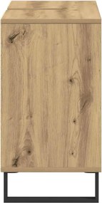 vidaXL Ντουλάπι Μπάνιου Artisan Oak 80 x 33 x 60 εκ Επεξεργασμένο ξύλο