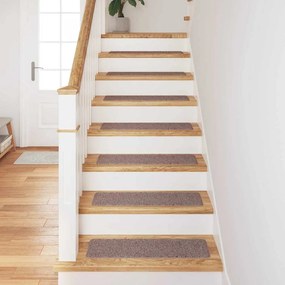 vidaXL Σκαλοπάτια 15 pcs Ανοιχτό καφέ 75 x 20 cm Πολυπροπυλένιο