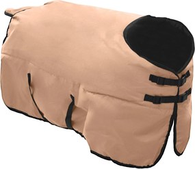 vidaXL Σαμάρι Ίππου Καπουτσίνο 85 cm Πολυεστέρας