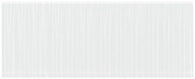 vidaXL Κουρτίνες με κουρτίνες Λευκό 500x100cm Πολυεστέρας