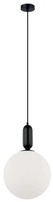Φωτιστικό Οροφής Neptune 4230601 Black Viokef Glass
