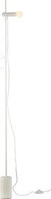 Φωτιστικό Δαπέδου Aca Hera OD581F160W White/Marble