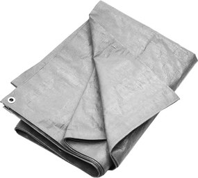 vidaXL Μουσαμάς Γκρι 180 γρ./μ.² 6x10 μ.