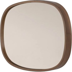 Mirror Cloudy 55 - Walnut Walnut