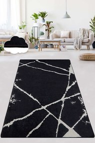 Χαλί Broken 286CHL6557 Black-White Conceptum Hypnose 80X300cm