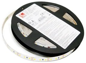 Adeleq Ταινία LED Λευκή Αυτοκόλλητη 5m 12VDC 2835 9.6W Και 120LED Ανά Μέτρο IP54 Θερμό 3000K 30-35021000