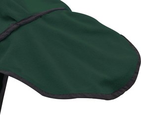 vidaXL Σαμάρι Ίππου Σκούρο πράσινο 125 cm Πολυεστέρας