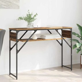 vidaXL ΤραπέζιΚονσόλας Παλιό Ξύλο 105x30x75εκ. Επεξεργασμένο ξύλο