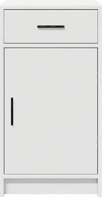 vidaXL Πλαϊνό γραφείο Λευκό 40 x 40.5 x 75 εκ Επεξεργασμένο ξύλο