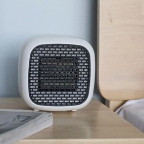 Αερόθερμο Δωματίου Δαπέδου 800W Ασπρόμαυρο