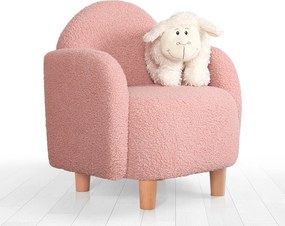 Kid's Wing Chair Moylo - Pink Pink