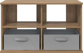 vidaXL Βάση τηλεόρασης 79 x 40 x 48 εκ Artisan Oak