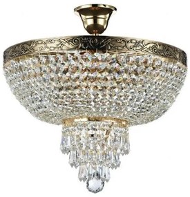 Φωτιστικό Οροφής Palace DIA890-CL-05-G με κρύσταλλα Maytoni DIA890-CL-05-G Χρυσό