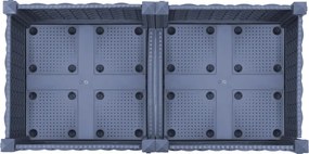 vidaXL Ζαρντινιέρα 80 x 40 x 23 εκ. από Πολυπροπυλένιο