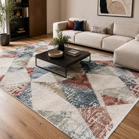 Χαλί (160x230) Polcarpet Allegra Valencia 547 L.Grey/Rose