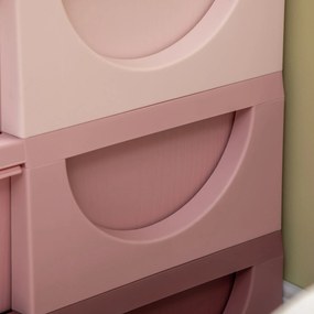 Kids Storage Box Kids Storage Box 3 Συρτάρια Ροζ