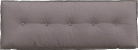 vidaXL Μαξιλάρι Πλάτης Taupe 140 x 19 x 50 εκ ύφασμα