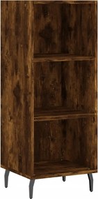 vidaXL Ντουλάπι Καπνιστή Δρυς 34,5 x 32,5 x 90 εκ. από Επεξεργ. Ξύλο