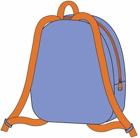 Σχολική Τσάντα Bluey Μπλε 18 x 22 x 4 cm