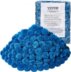 VEVOR Pool Filter Balls for Sand Filter Pump Swimming Pool 4 lbs Reusable Blue