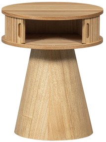 Side Table Eladro KARI NIGHTSTAND ROUND 375058-N-K7