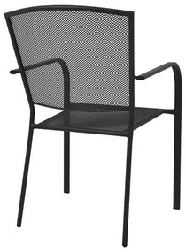Καρέκλα 7985 Fylliana Μεταλλική Καφέ 55x69x88 εκ. 55x69x88 εκ.